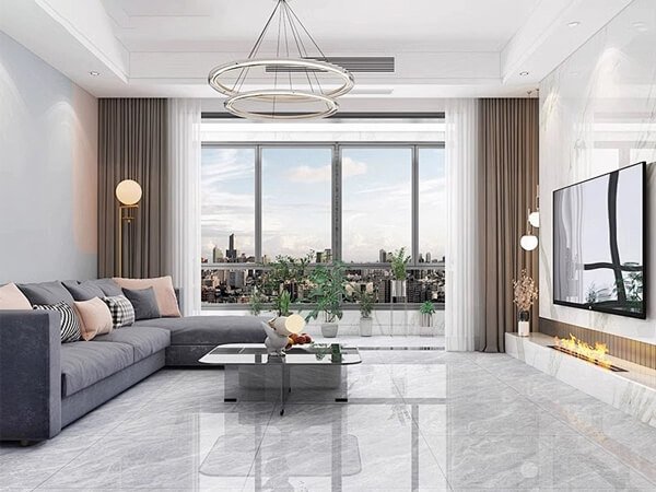 Indoor floor tile grouting applications