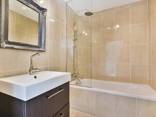 Wet area applications bathroom grouting