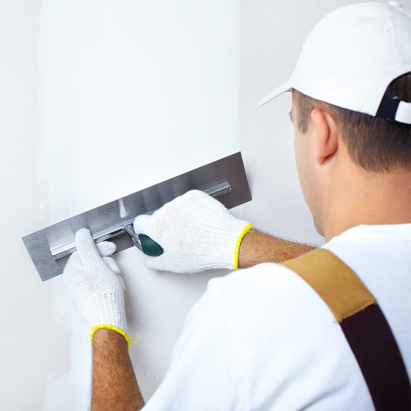 GM12 Exterior Acrylic Putty 30kg plastic drum packaging dimensions