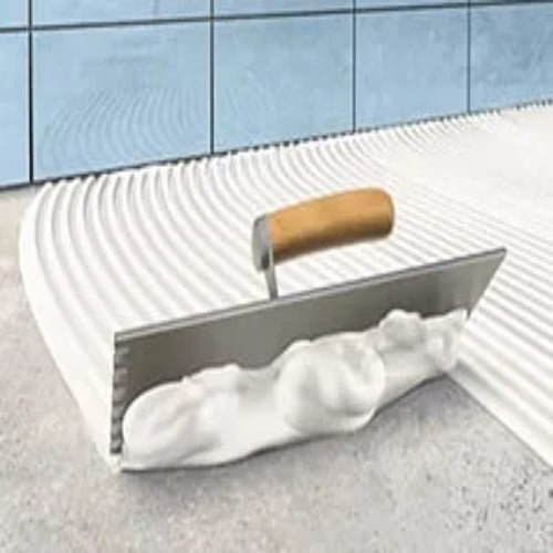 D1TE no mix tile adhesive vertical wall installation