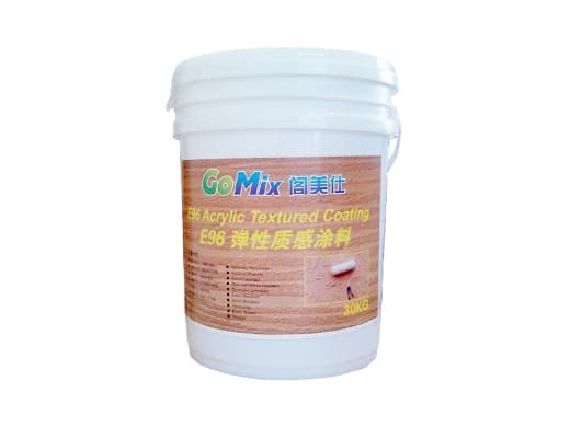 GoMix E96 acrylic textured coating low VOC anti-stain decorative paint