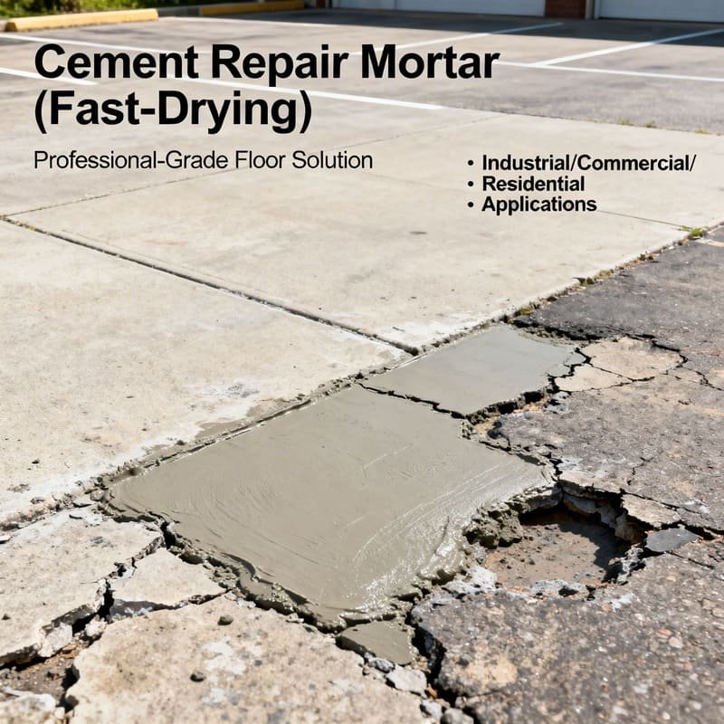 GoMix SL10 Rapid-setting Repair Mortar Road Application