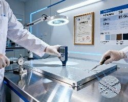 GoMix quality control and testing facility