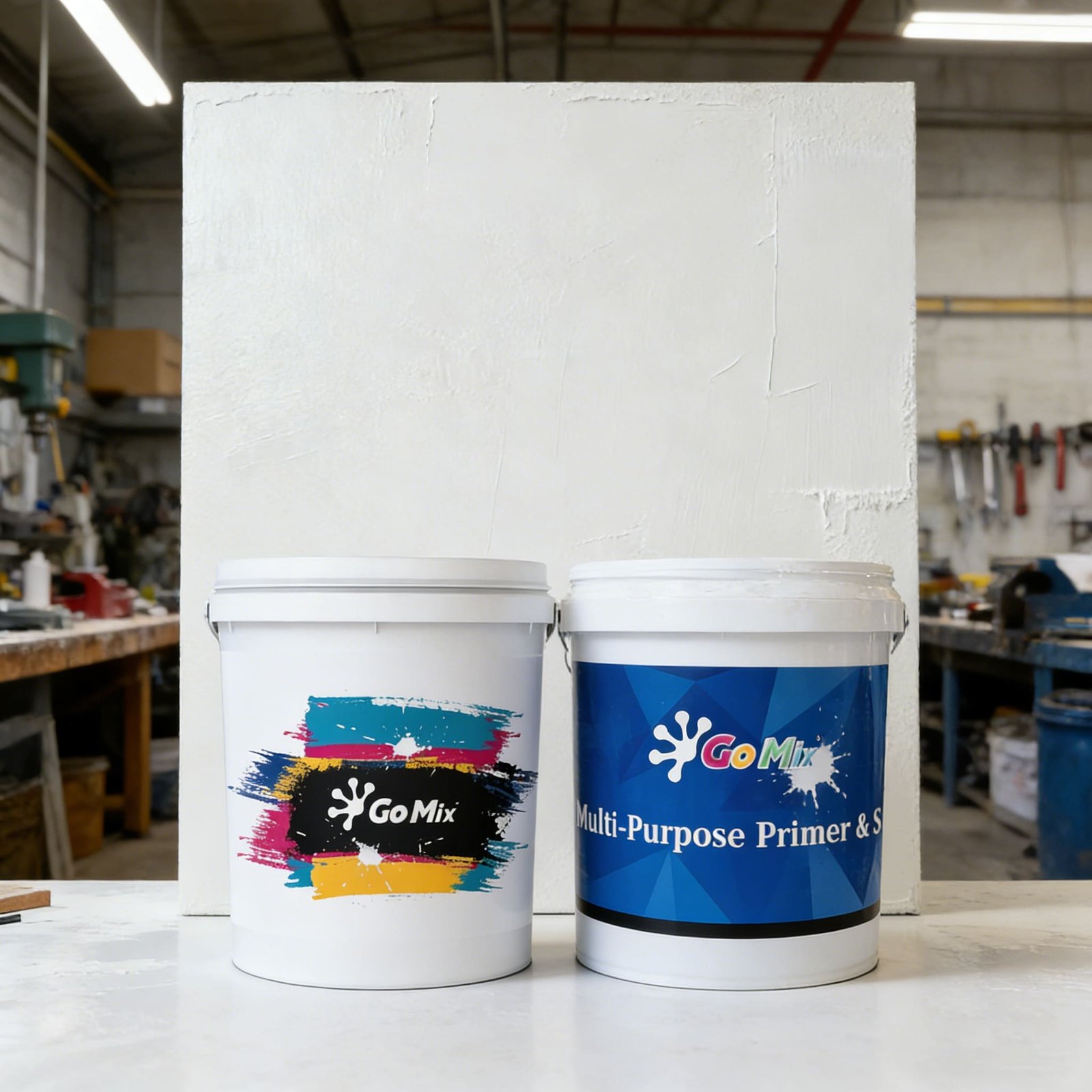 GoMix primer and protective varnish S3 S4 S5 coating system