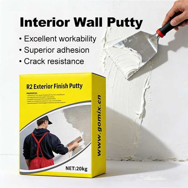 GoMix Wall Putty for Interior Surfaces